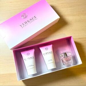 NEW Versace Bright Crystal Gift Set